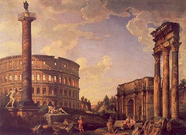 Roman Capriccio, Giovanni Paolo Pannini